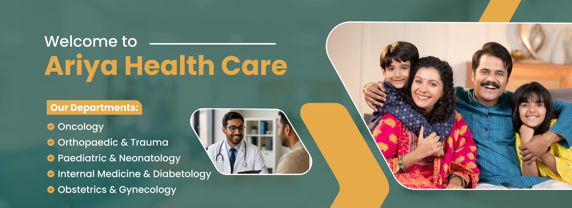 Ariya Health Clinic banner